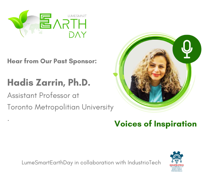Hadis Zarrin - LumesmartEarthday