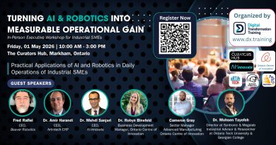Turning AI & Robotics into measurable operational gain Workshop